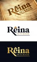 Logo & stationery # 1237463 for Logo for interior design  Reina  stam en staal  contest