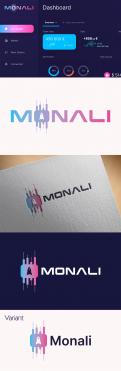 Logo & stationery # 1270067 for Logo  Slogan and page background for Monali contest
