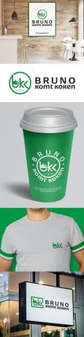 Logo & stationery # 1298471 for Logo for ’Bruno komt koken’ contest