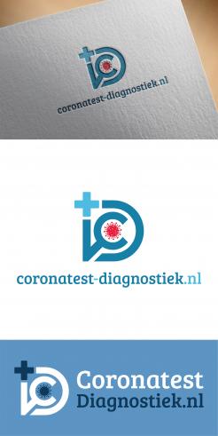 Logo & stationery # 1222962 for coronatest diagnostiek   logo contest