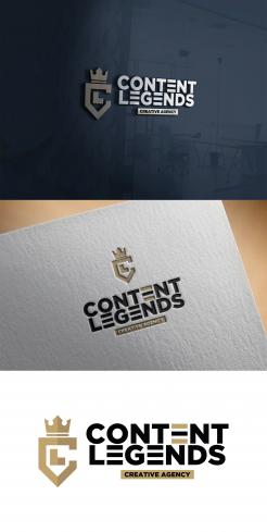 Logo & stationery # 1217244 for Rebranding logo and identity for Creative Agency Content Legends contest
