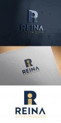Logo & stationery # 1233998 for Logo for interior design  Reina  stam en staal  contest