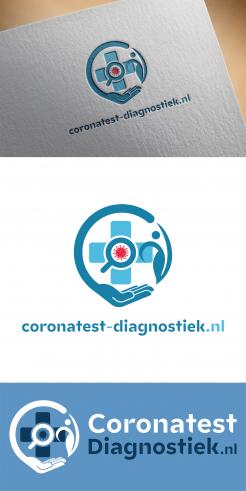 Logo & stationery # 1222972 for coronatest diagnostiek   logo contest