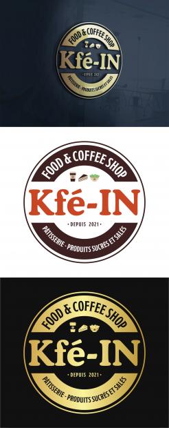 Logo & stationery # 1228293 for creation of a logo for a food   coffee shop contest