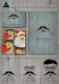 Logo & stationery # 269394 for Looking for a offbeat logo for hot chocolate coffeeshop contest