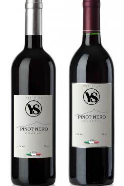 Logo & Huisstijl # 1060819 voor Etiket voor een gekoelde Pinot Nero  Rode Wijn  uit Italie wedstrijd