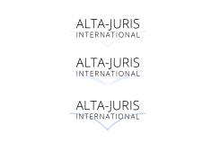 Logo & stationery # 1020057 for LOGO ALTA JURIS INTERNATIONAL contest