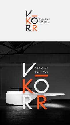 Logo & stationery # 941962 for New Visual Identity of V korr CREATIVE SURFACE contest