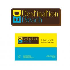 Logo & stationery # 79149 for Logo for 'Destination Beach' - Dutch importer and distributor for beach lifestyle products contest