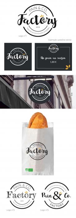 Logo & stationery # 954844 for Logo and Branding for Craft Bakery around Paris contest