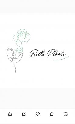 Logo & stationery # 1271541 for Belle Plante contest