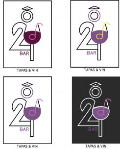 Logo & stationery # 915525 for Logo wine bar ô20 contest