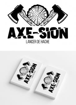 Logo & stationery # 1151703 for Create our logo and identity! We are Axe Sion! contest