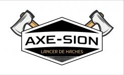 Logo & stationery # 1151983 for Create our logo and identity! We are Axe Sion! contest