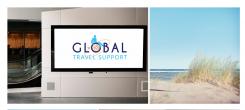 Logo & stationery # 1089003 for Design a creative and nice logo for GlobalTravelSupport  contest