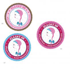 Logo & stationery # 134597 for Vlecht In - a hair salon for the most amazing braids contest