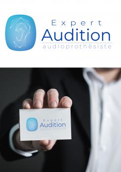 Logo & stationery # 957150 for audioprosthesis store   Expert audition   contest