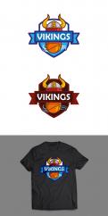 Logo & stationery # 1102362 for Basketbalclub Vikings contest