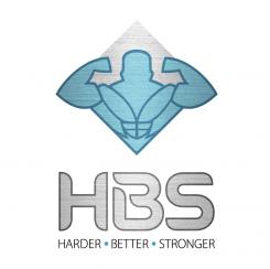 Logo & stationery # 633474 for H B S Harder Better Stronger - Bodybuilding equipment contest