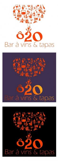Logo & stationery # 912607 for Logo wine bar ô20 contest