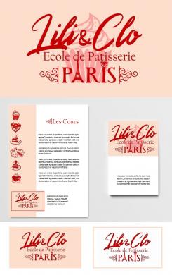 Logo & stationery # 908869 for "Very frenchy and girly chic" pastry class contest