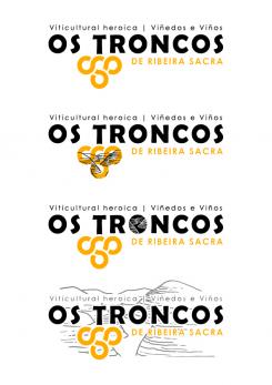 Logo & Huisstijl # 1080162 voor Huisstijl    logo met ballen en uitstraling  Os Troncos de Ribeira Sacra  Viticultural heroica   Vinedos e Vinos wedstrijd