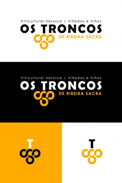 Logo & Huisstijl # 1072901 voor Huisstijl    logo met ballen en uitstraling  Os Troncos de Ribeira Sacra  Viticultural heroica   Vinedos e Vinos wedstrijd