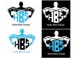 Logo & stationery # 633197 for H B S Harder Better Stronger - Bodybuilding equipment contest