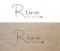 Logo & stationery # 1240466 for Logo for interior design  Reina  stam en staal  contest