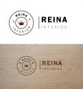 Logo & stationery # 1240523 for Logo for interior design  Reina  stam en staal  contest