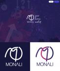 Logo & stationery # 1269792 for Logo  Slogan and page background for Monali contest