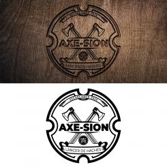 Logo & stationery # 1151661 for Create our logo and identity! We are Axe Sion! contest