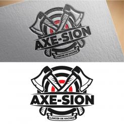 Logo & stationery # 1152081 for Create our logo and identity! We are Axe Sion! contest