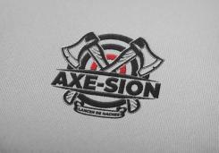 Logo & stationery # 1152101 for Create our logo and identity! We are Axe Sion! contest