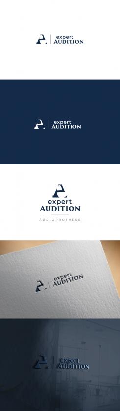 Logo & stationery # 956873 for audioprosthesis store   Expert audition   contest