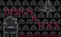 Logo & stationery # 101294 for design & vous : agence de décoration d'intérieur contest