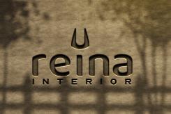 Logo & stationery # 1235634 for Logo for interior design  Reina  stam en staal  contest