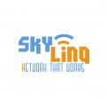 Logo & stationery # 555482 for Skylinq, stationary design and logo for a trendy Internet provider! contest