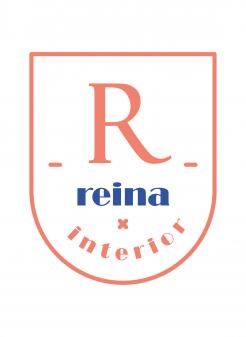 Logo & stationery # 1235652 for Logo for interior design  Reina  stam en staal  contest