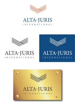 Logo & stationery # 1019107 for LOGO ALTA JURIS INTERNATIONAL contest