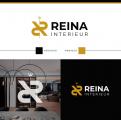 Logo & stationery # 1235737 for Logo for interior design  Reina  stam en staal  contest