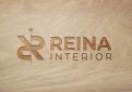 Logo & stationery # 1235352 for Logo for interior design  Reina  stam en staal  contest