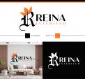 Logo & stationery # 1236510 for Logo for interior design  Reina  stam en staal  contest