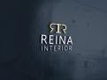 Logo & stationery # 1234886 for Logo for interior design  Reina  stam en staal  contest