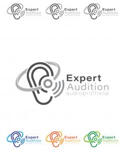 Logo & stationery # 958197 for audioprosthesis store   Expert audition   contest