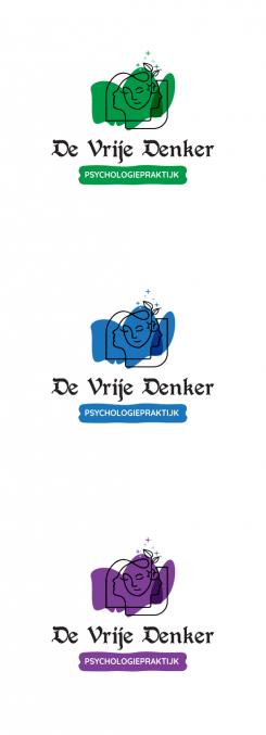 Logo & Huisstijl # 963721 voor logo en huisstijl voor psychologiepraktijk de Vrije Denker wedstrijd