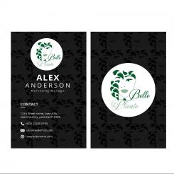 Logo & stationery # 1272749 for Belle Plante contest