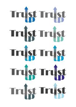 Logo & stationery # 1042159 for TrustUp contest