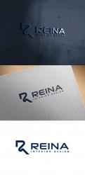 Logo & stationery # 1235420 for Logo for interior design  Reina  stam en staal  contest