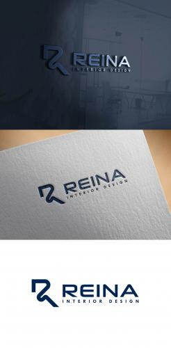 Logo & stationery # 1235420 for Logo for interior design  Reina  stam en staal  contest